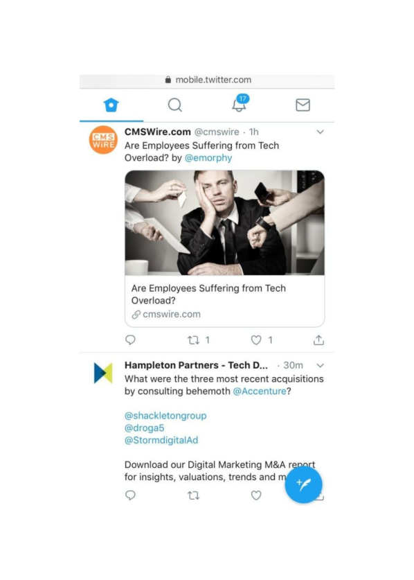 Twitter example