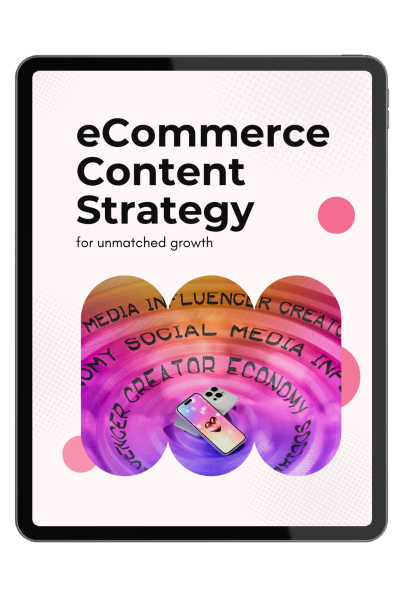 Form 41 - eCommerce content strategy