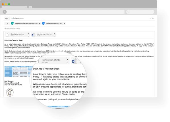Image. 4. Restrict products on a competitive marketplace platform