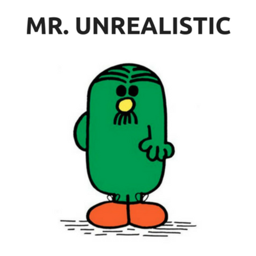 Image. Client #1: Mr. Unrealistic