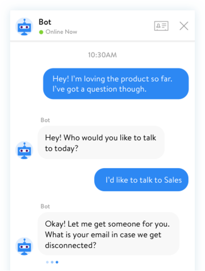 Image. 1. Seamless live chat