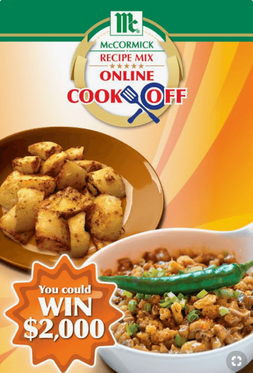 Image 2. Social media contest case study: McCormick’s online cookoff