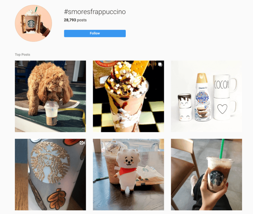 Image 4. 2. Hashtagged user-generated content (UGC)